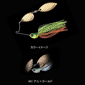エバーグリーン(EVERGREEN) Dゾーンフライ TW(タンデムウィローリーフ) 1/4oz #01 アユ×ゴールド 1265601 エバーグリーン(EVERGREEN) Dゾーンフライ TW(タンデムウィローリーフ) 1/4oz #01 アユ×ゴールド 1265601