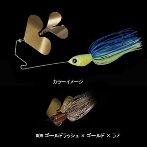 エバーグリーン(EVERGREEN) バブルトルネード 1/2oz #09 ゴールドラッシュ×ゴールド×ラメ 1266009 エバーグリーン(EVERGREEN) バブルトルネード 1/2oz #09 ゴールドラッシュ×ゴールド×ラメ 1266009