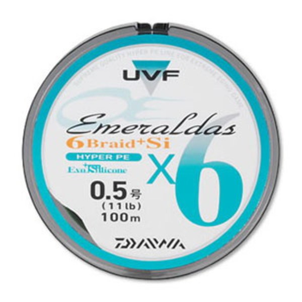 ダイワ(Daiwa) UVF エメラルダス 6ブレイド+Si 100m 4625811 エギング用PEライン