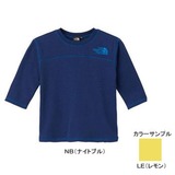 THE NORTH FACE(ザ･ノース･フェイス) 3/4 Dry Honeycomb Crew Kid’s NTJ30029 半袖シャツ(ジュニア/キッズ/ベビー)