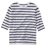 THE NORTH FACE(ザ･ノース･フェイス) 3/4 Border Shirt Men’s AT30008 半袖シャツ(メンズ)