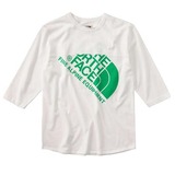 THE NORTH FACE(ザ･ノース･フェイス) JUMBO LOGO 3/4 TEE Men’s AT37862 半袖Tシャツ(メンズ)