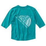 THE NORTH FACE(ザ･ノース･フェイス) JUMBO LOGO 3/4 TEE Men’s AT37862 半袖Tシャツ(メンズ)