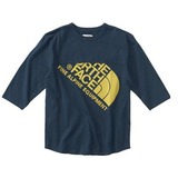 THE NORTH FACE(ザ･ノース･フェイス) JUMBO LOGO 3/4 TEE Men’s AT37862 半袖Tシャツ(メンズ)