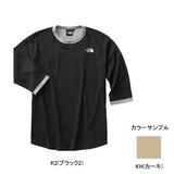 THE NORTH FACE(ザ･ノース･フェイス) Jumbo LOGO 3/4 Tee Men’s AT37900 半袖Tシャツ(メンズ)