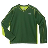 THE NORTH FACE(ザ･ノース･フェイス) L/S Velocity V-Neck Men’s NT35951 長袖Tシャツ(メンズ)