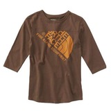 THE NORTH FACE(ザ･ノース･フェイス) Jumbo LOGO 3/4 Tee Women’s ATW32002 シャツ･ポロシャツ(レディース)