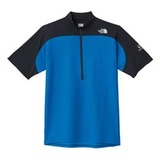 THE NORTH FACE(ザ･ノース･フェイス) S/S Ultrawick GeoMesh ZipUp Men’s NT30010 半袖Tシャツ(メンズ)