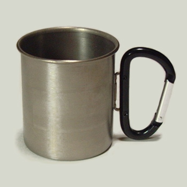 ZEST カラビナ付･チタンマグカップ SA018-BK チタン製マグカップ