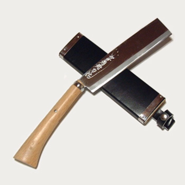 ZEST 土佐是寿刀作白紙鍛造角鉈   鉈