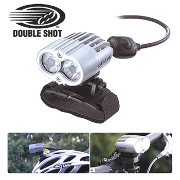 キャットアイ(CAT EYE) 充電式ハイパワーLEDライト『Double Shot』/HL-EL710RC HL-EL710RC ライト