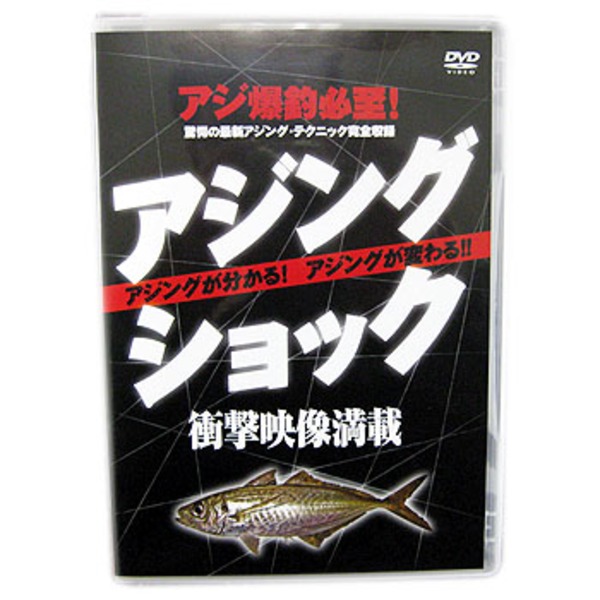 名光通信社 ルアーニュースムービー アジングショック   ソルトウォーターDVD(ビデオ)