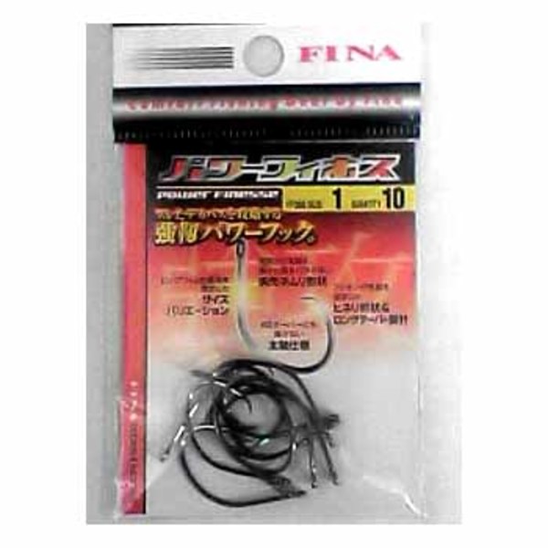 フィナ(FINA) パワーフィネス FF300   ワームフック(オフセット)