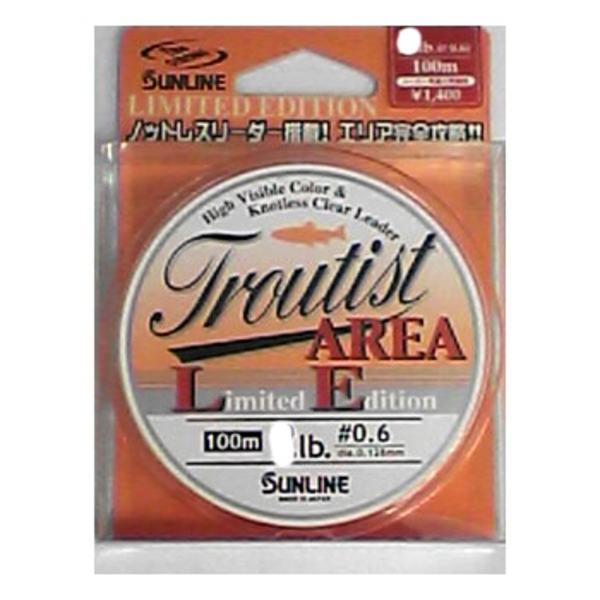サンライン(SUNLINE) トラウティストエリア リミテッドエディション   トラウト用ナイロンライン