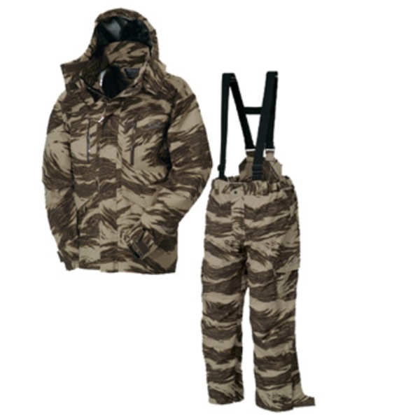 バウオ(BAWO) BW-822 エントラントGII オールウェザーレインスーツ サイドワインダーカモ BW-822 フィッシングレインウェア(上下)