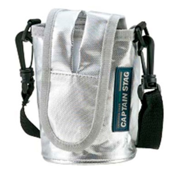 キャプテンスタッグ(CAPTAIN STAG) デリス シルバーソフトペットボトルカバー M-1855 ボトルクーラー