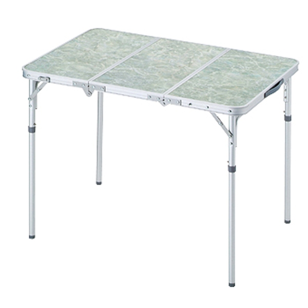 キャプテンスタッグ(CAPTAIN STAG) エスポワール 三つ折りアルミ2WAYテーブル M-3749 キャンプテーブル