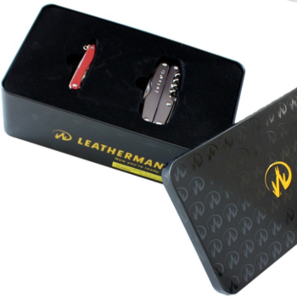 LEATHERMAN(レザーマンLTJ) juice(ジュース)C2Gray+STYLE(スタイル)RED ギフト缶入限定品 831387 プライヤーツール
