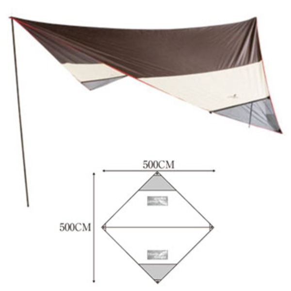 North Eagle(ノースイーグル) そよ風ウィングタープ NE152 ウィング型(ポール:1～2本)