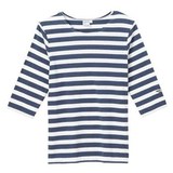 THE NORTH FACE(ザ･ノース･フェイス) 3/4 TWILIGHT BORDER CREW Women’s NTW30129 Tシャツ･カットソー長袖(レディース)