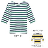 THE NORTH FACE(ザ･ノース･フェイス) 3/4 TWILIGHT BORDER CREW Women’s NTW30129 Tシャツ･カットソー長袖(レディース)