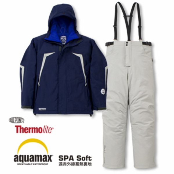 リバレイ RBB RBB-049 防水防寒透湿レインスーツ 8360 防寒レインスーツ(上下)