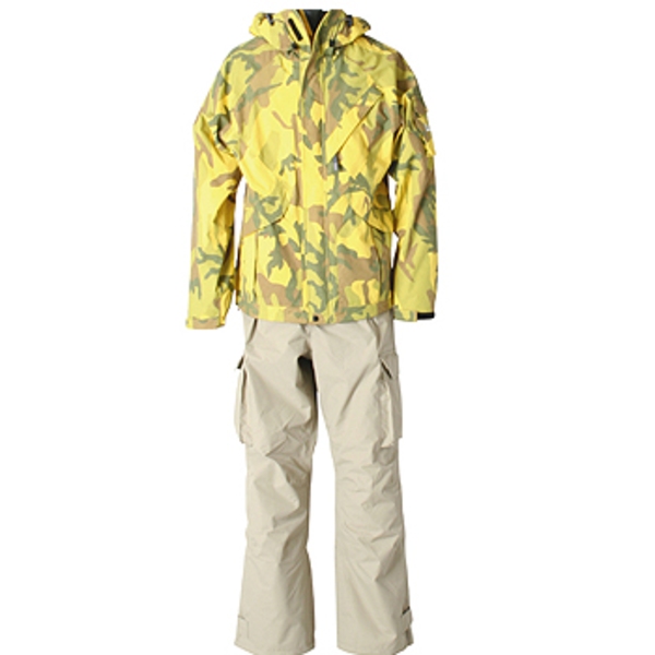 リバレイ レッドレーベル アクアマックスカモレインスーツ 6208 フィッシングレインウェア(上下)