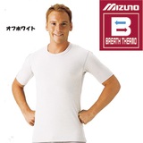 ミズノ(MIZUNO) ブレスサーモ ライトウエイト･クルーネック半袖シャツ 73CM30402 タイツ･レギンス(メンズ)