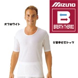 ミズノ(MIZUNO) ブレスサーモ ライトウエイト･U首シャツ メンズ 73CM50402 タイツ･レギンス(メンズ)