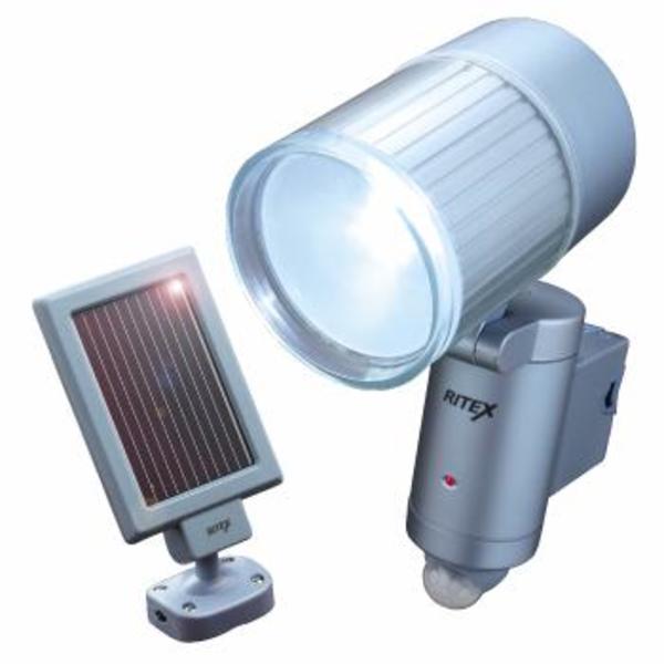 ライテックス(RITEX) 3W LED ソーラーライト S-70 センサー&アラーム