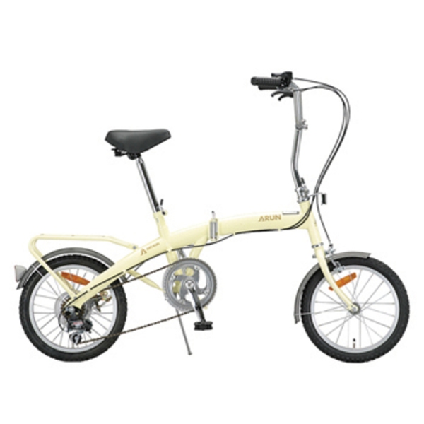 ARUN 16インチ3段変速折り畳み自転車/KT-1603A 10155 16インチ変速付き折りたたみ自転車