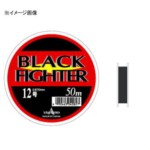 ヤマトヨテグス(YAMATOYO) ブラックファイター 50m単   ハリス50m