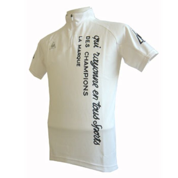 le coq sportif(ルコックスポルティフ) ジップアップ半袖シャツ QC-711611 サイクルジャージ