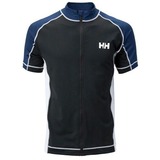 HELLY HANSEN(ヘリーハンセン) HH81202 ショートスリーブ フルジップラッシュガード Men’s HH81202 【廃】メンズ速乾性半袖シャツ