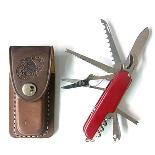 ベルモント(Belmont) 16Pアーミーナイフ 皮ケースセット SD-1+ML-143 ツールナイフ