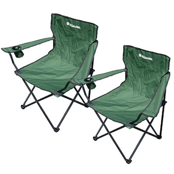 Hilander(ハイランダー) イージーアームチェア【2脚セット】 HCA001 ディレクターズチェア