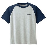 モンベル(montbell) WIC.ラグランT Kid’s 1104727 半袖シャツ(ジュニア/キッズ/ベビー)