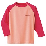 モンベル(montbell) WIC.ラグランロングスリーブT Baby’s 1104731 長袖シャツ(ジュニア/キッズ/ベビー)