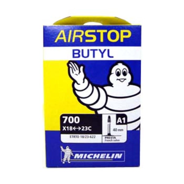ミシュラン A1 AIRSTOPチューブ 仏式 A1stop18-23-40 700C(27インチ)～チューブ
