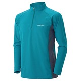 モンベル(montbell) クール ロングスリーブジップシャツ Men’s 1104795 長袖シャツ(メンズ)