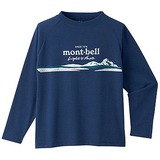 モンベル(montbell) WIC ロングスリーブT Kid’s Light & Fast 1104807 長袖シャツ(ジュニア/キッズ/ベビー)