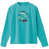 モンベル(montbell) WIC ロングスリーブT Kid’s ウミノナカマ 1104810 長袖シャツ(ジュニア/キッズ/ベビー)