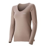 モンベル(montbell) Z-L L.W.Uネックシャツ Women’s 1107490 長袖アンダーウェア(レディース)
