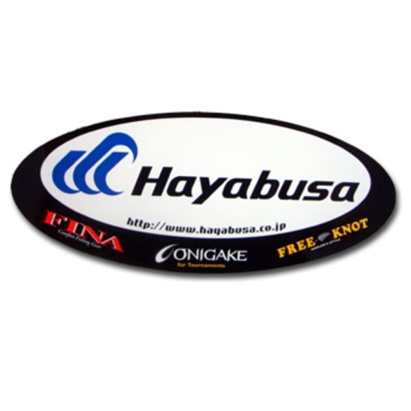 ハヤブサ(Hayabusa) ハヤブサ オフィシャルステッカー YG201H-N-10 ステッカー