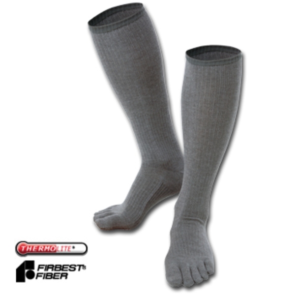 フリーノット(FREE KNOT) ハヤブサ フリーノット レイヤーテック5本指ソックス Y5114 ソックス&防寒ソックス