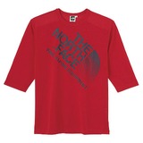THE NORTH FACE(ザ･ノース･フェイス) JUMBO LOGO 3/4 TEE Men’s NT37003 半袖Tシャツ(メンズ)