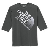 THE NORTH FACE(ザ･ノース･フェイス) JUMBO LOGO 3/4 TEE Men’s NT37003 半袖Tシャツ(メンズ)