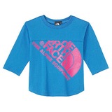 THE NORTH FACE(ザ･ノース･フェイス) JUMBO LOGO 3/4 TEE Kid’s NTJ37904 半袖シャツ(ジュニア/キッズ/ベビー)