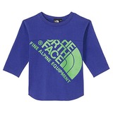 THE NORTH FACE(ザ･ノース･フェイス) JUMBO LOGO 3/4 TEE Kid’s NTJ37904 半袖シャツ(ジュニア/キッズ/ベビー)