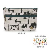 SPIA(スピア) 2ファスナーポーチ FSP-0106C ウォレット･財布